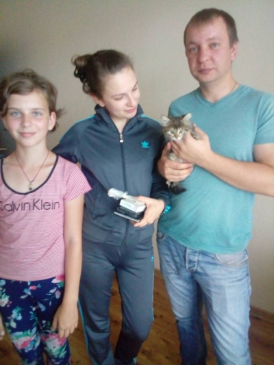 Мари дома